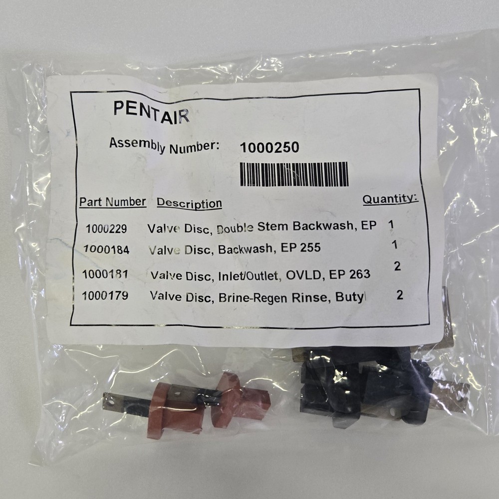 Autotrol replacement valve disk kitFor the 255 valve.