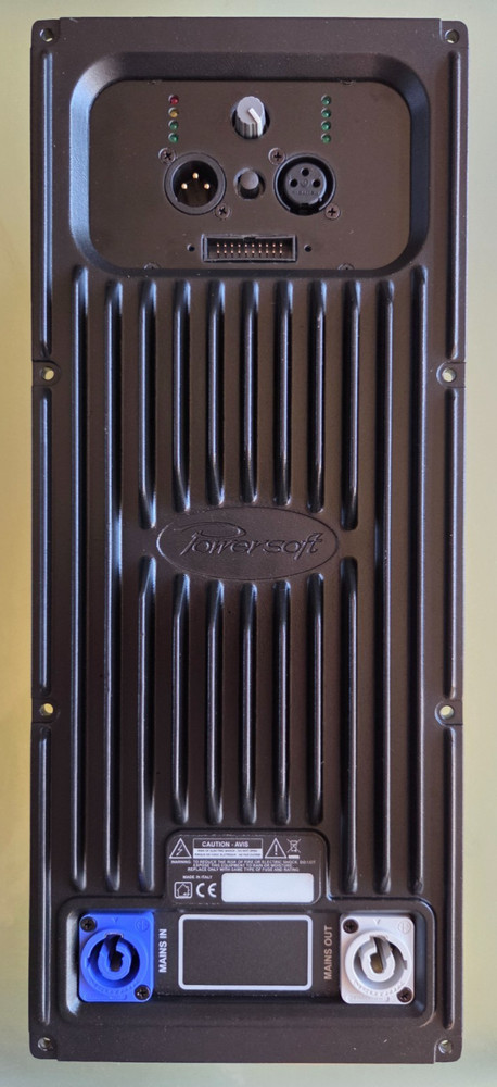 Powersoft DigiMod 2000HV - High output audio amplifier with heatsink & DSP