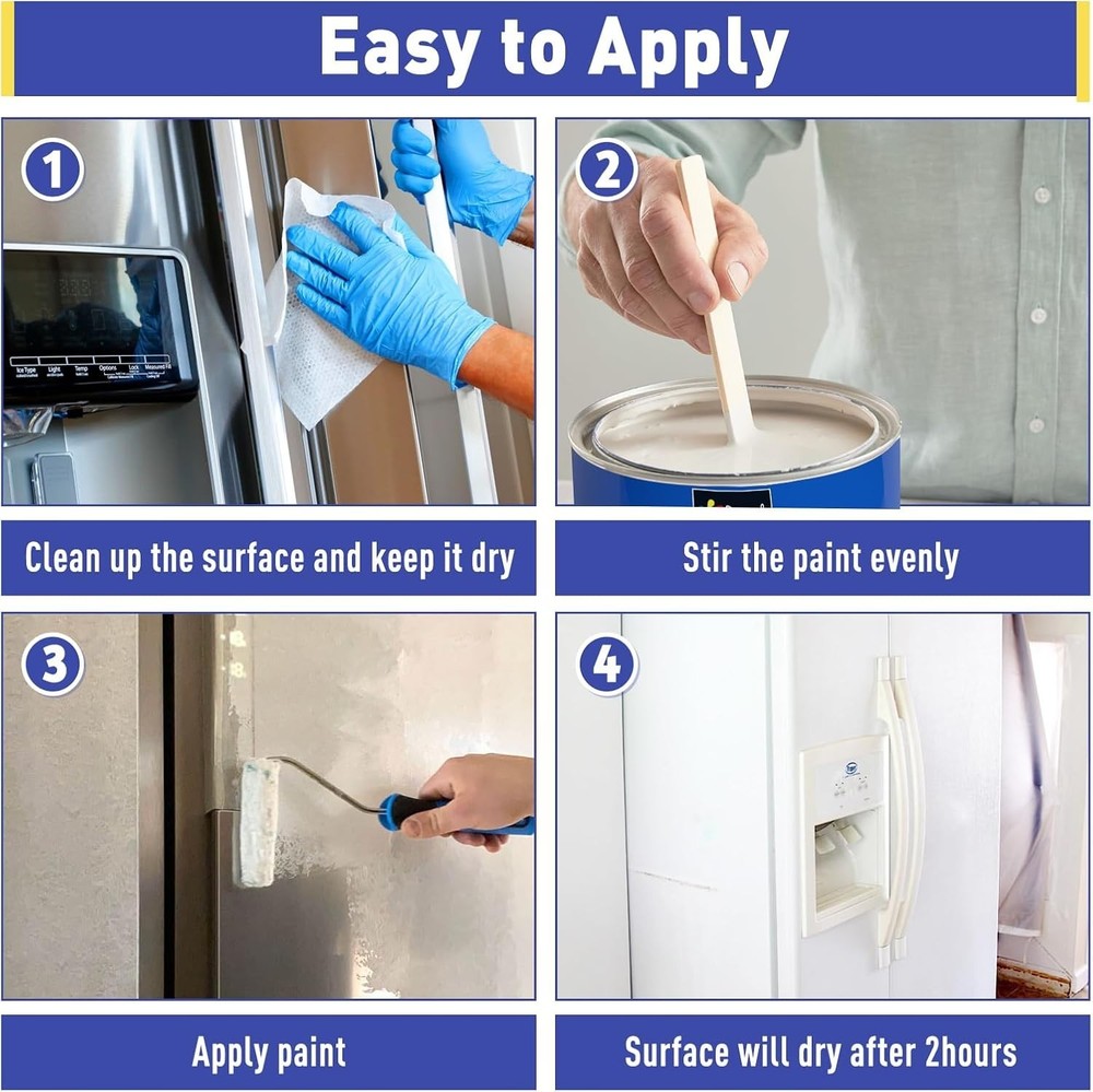 DWIL Appliance Refinishing Paint Kit White 32oz