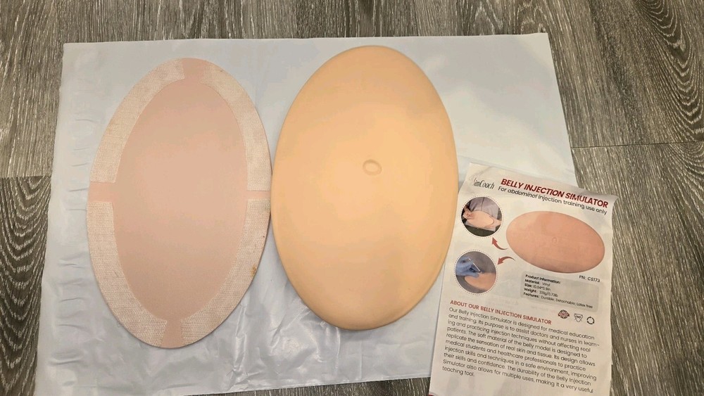 Belly Injection Simulator, Subcutaneous Injection Training Pad, Injection