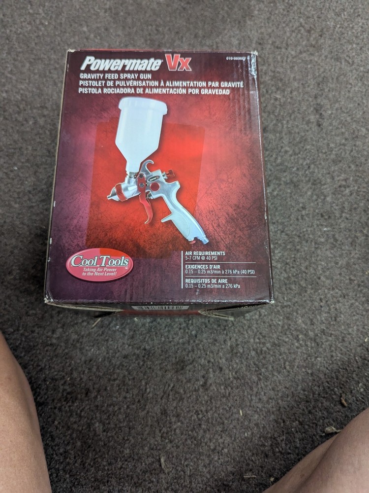 Powermatr Bc Gravity Feed Spray Gun Kit