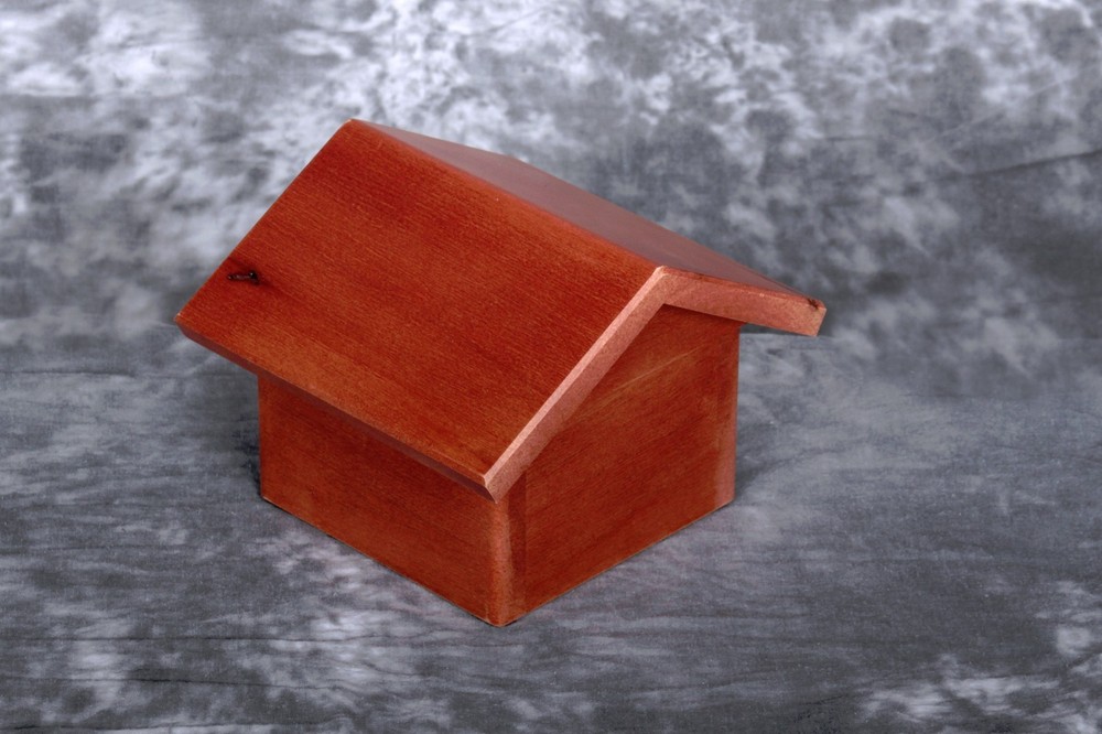 Shep Doghouse Urn - Large Cherry
