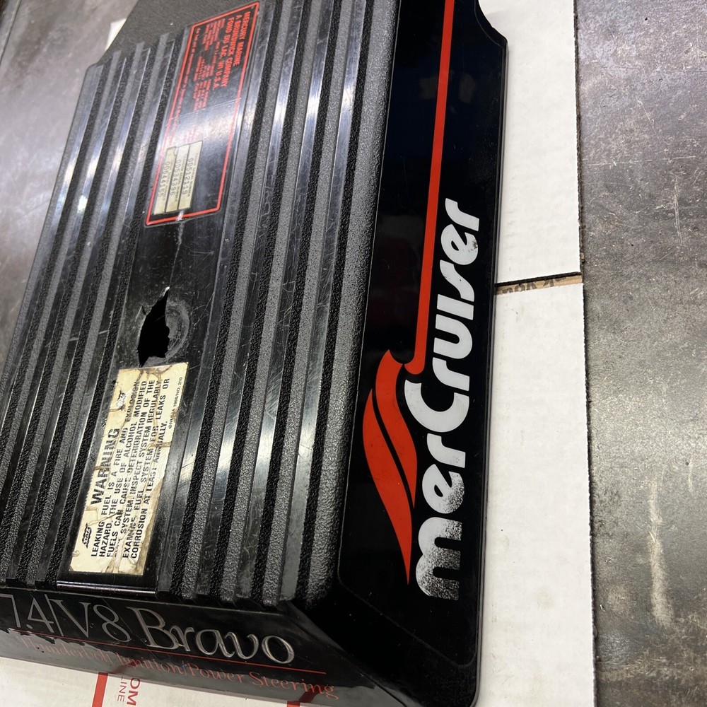 mercruiser 7.4 bravo engine cover