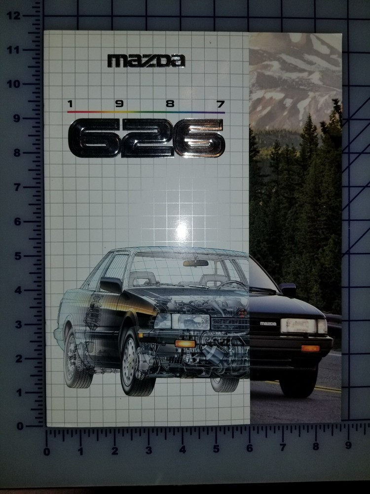 1987 Mazda 626 Brochure