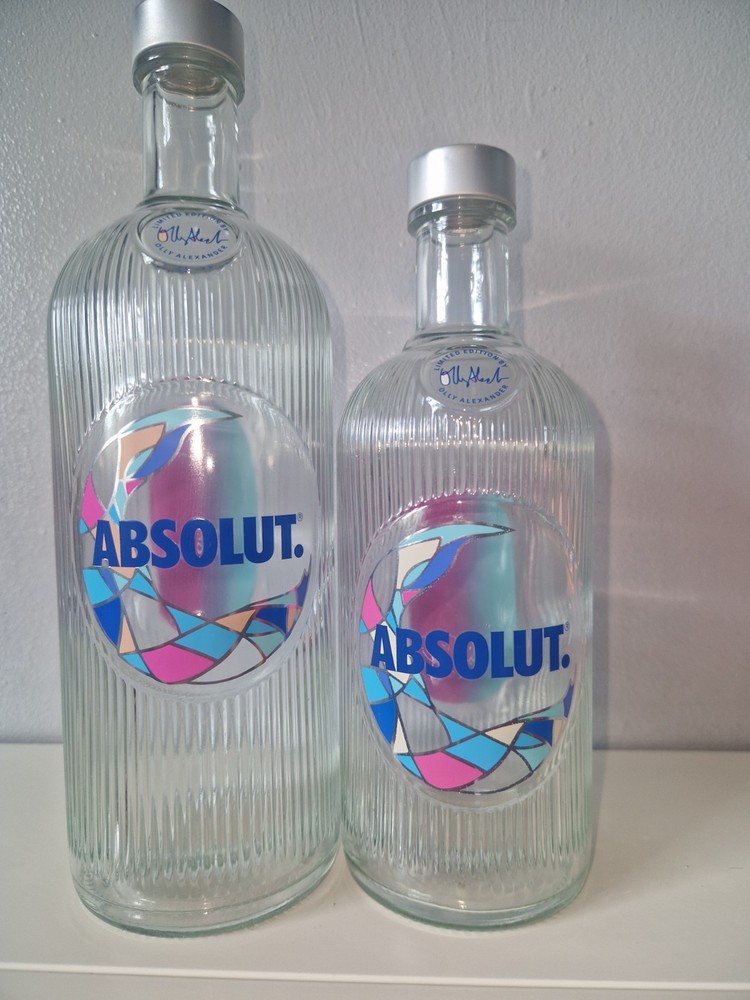 2 × ABSOLUT MOSIAK 2023 LIMITED EDITIONS