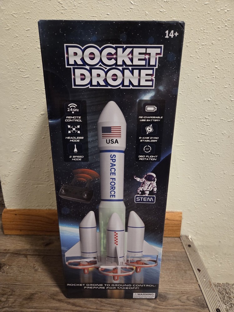 Space Force R/C Rocket Drone