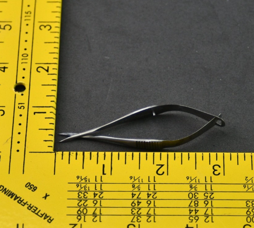 Storz E3347 McPherson Vannas Iris Scissors Curved