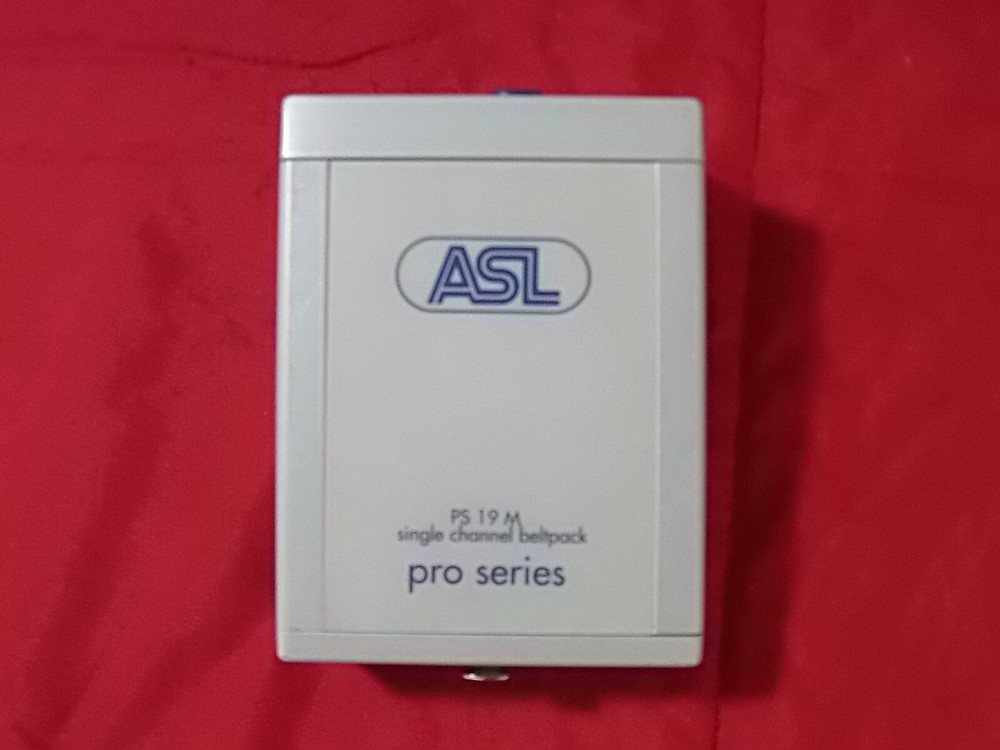 ASL PS 19M Single Channel Beltpack for Intercom Systems