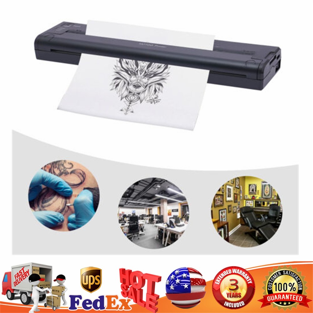 Thermal Stencil Paper Printer Tattoo Transfer Copier Printer Machine Equipment