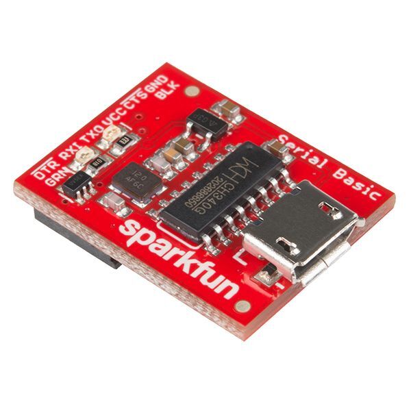 [ SparkFun DEV-14050 ] Serial Basic Breakout - CH340G