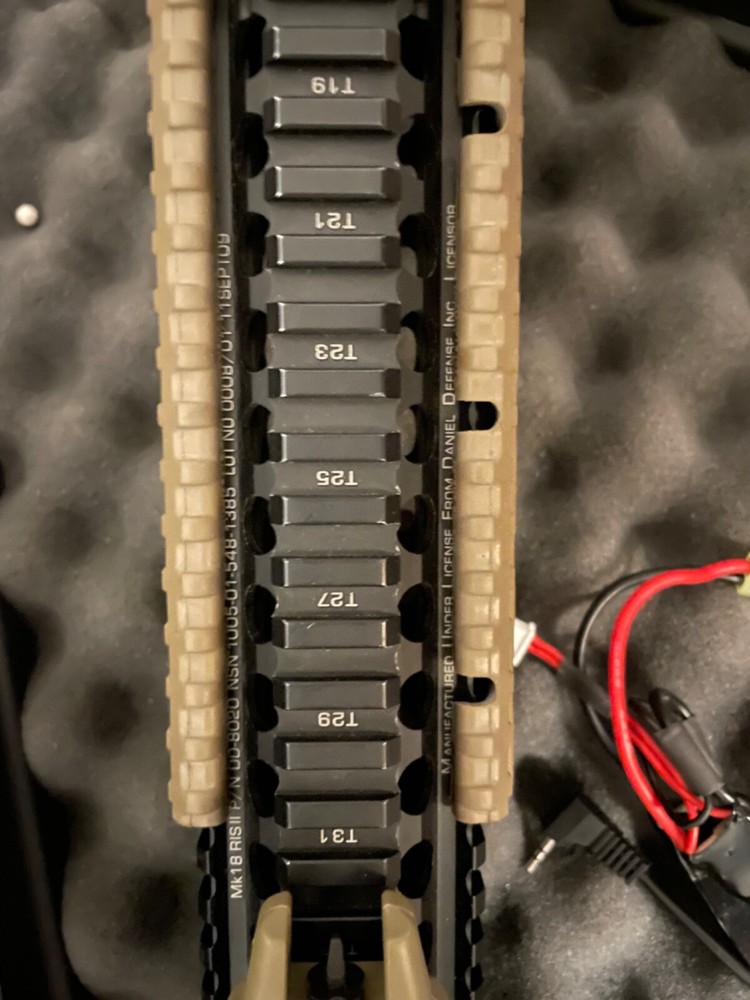 Airsoft Goodie box and rifle