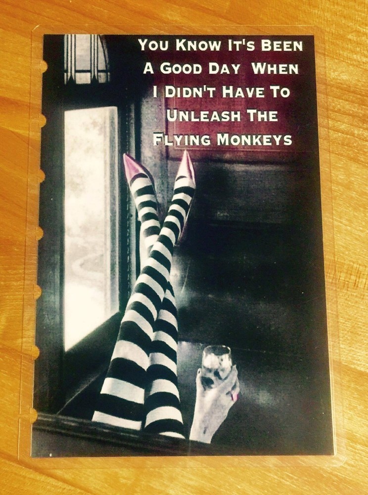 Flying Monkeys Front/Back Cover Set made for use with MINI Happy Planner