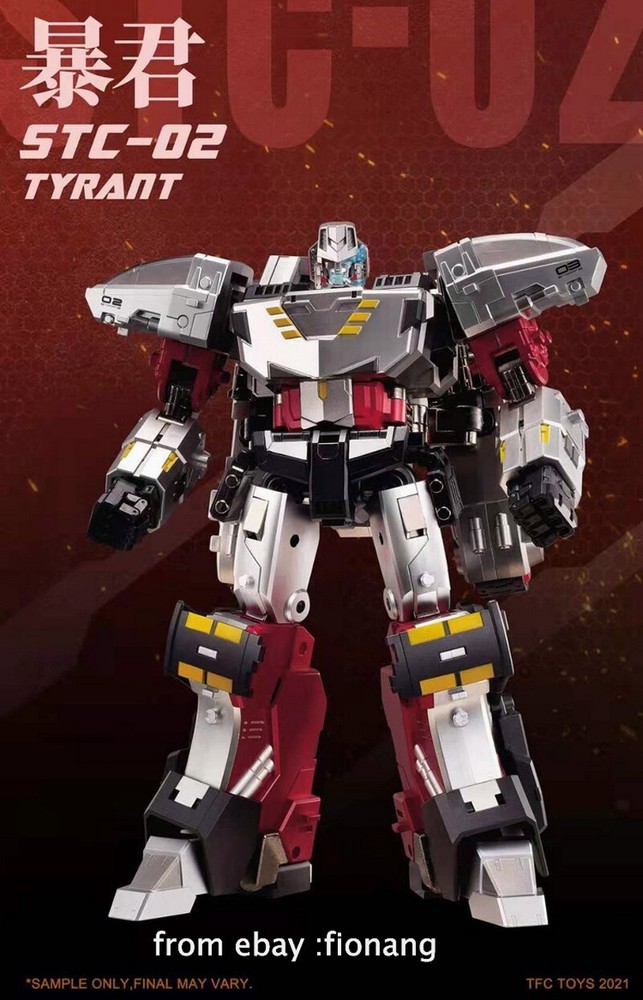 Transformable Megatron TFC STC-02 Tyrant Dominator 4 mode convertion