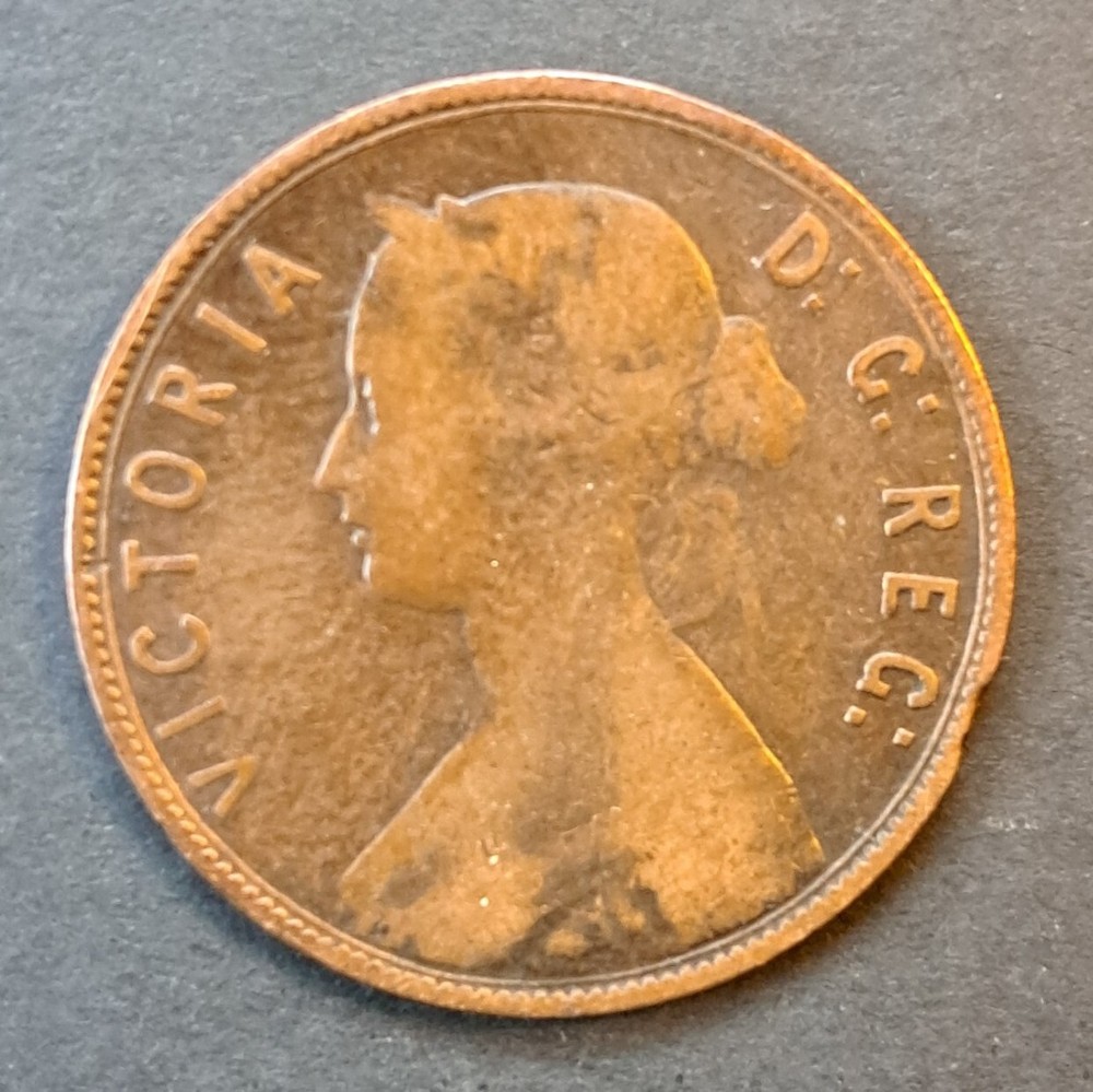 1890 Newfoundland One Cent