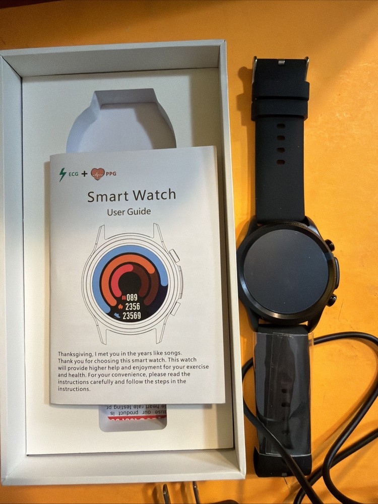smartwatch with a heart rate testing feature. New With Box