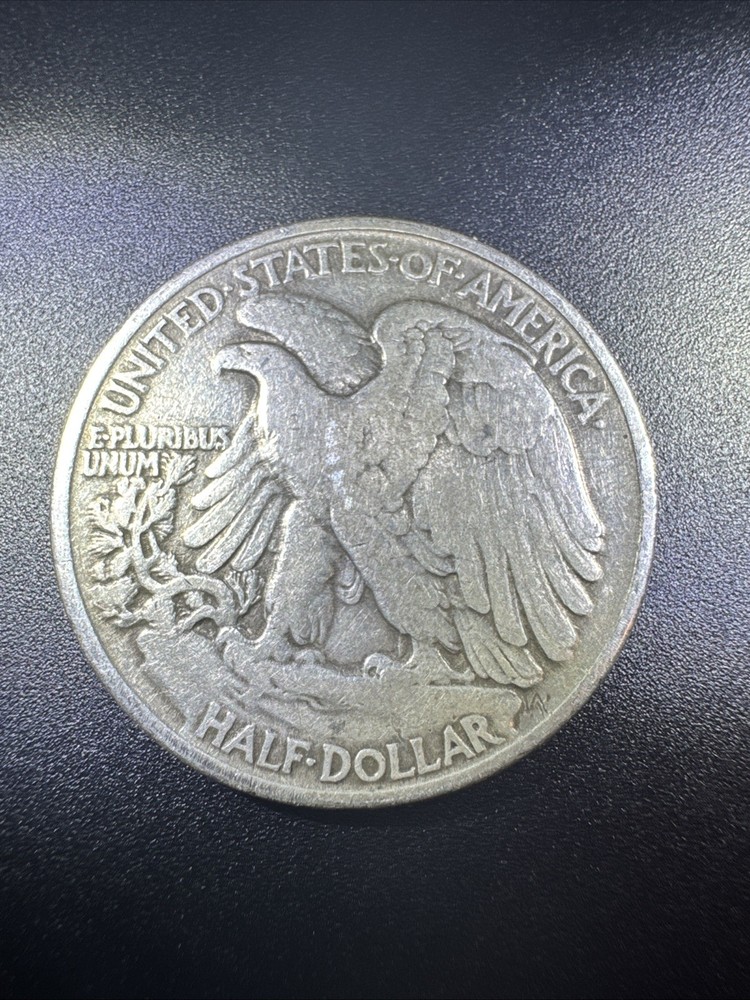 1943 Walking Liberty Half Dollar, 90% Silver