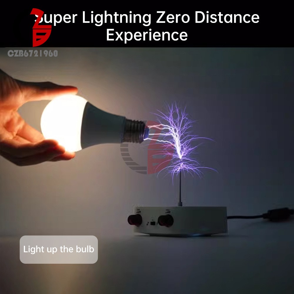 Bluetooth Music Tesla Coil Plasma Loudspeaker Touchable Artificial Lightning DIY