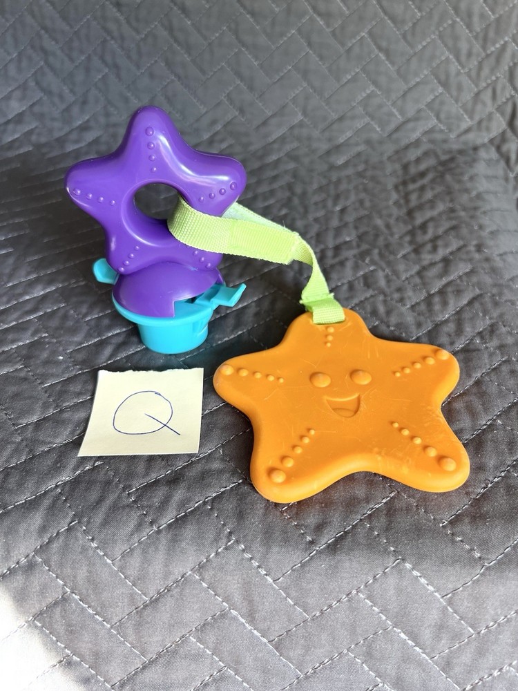 Bright Starts Finding Nemo Jumper Replacement Part Starfish Teether Purple Star