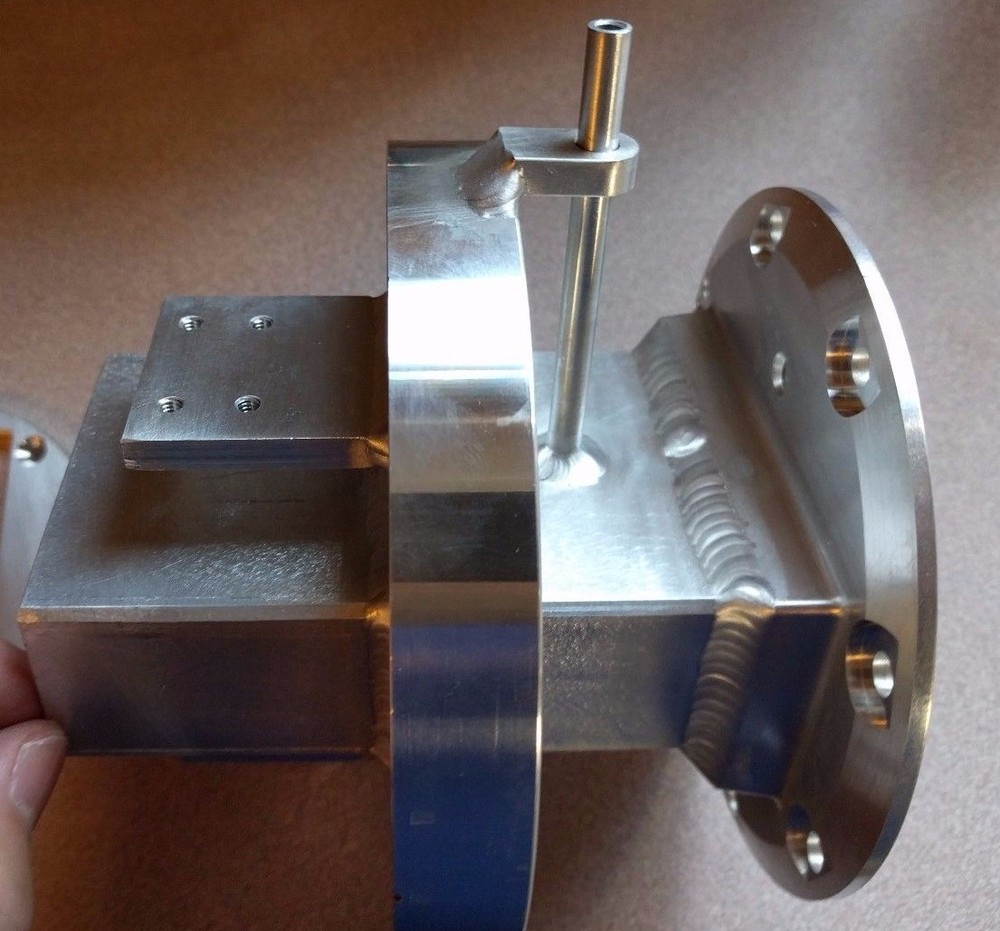 Ulvac Flange Adapter with Rectangular Inner Core Model# UFE152