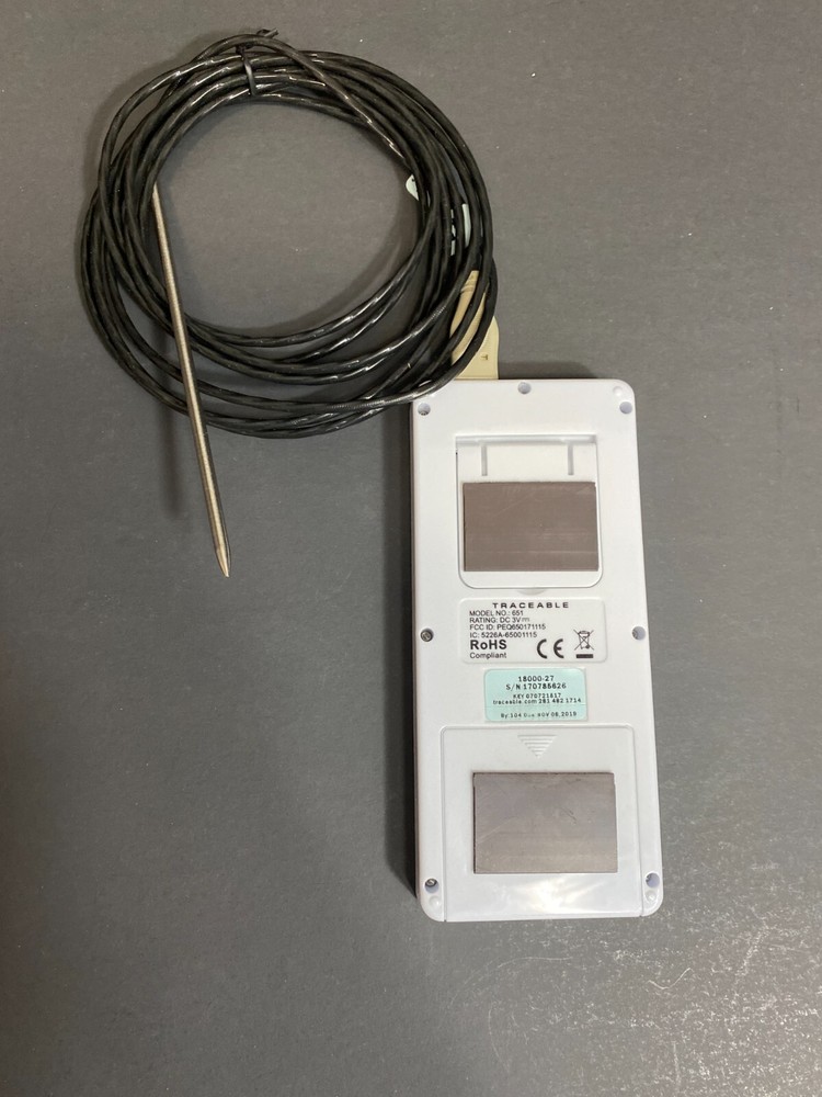 Traceable WIFI Data Logging Refrigerator Freezer Thermometer with SS Probe