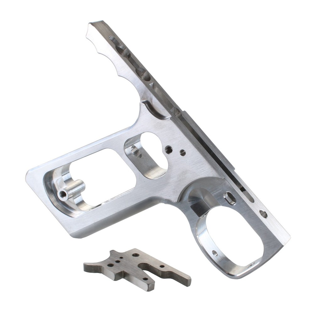 SHOCKTECH AUTOCOCKER 09 SFL FRAME RAW + MATCHING THICK TRIGGER PLATE PAINTBALL