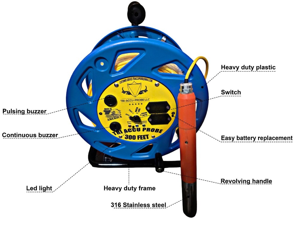 300 Feet Water Level Meter
