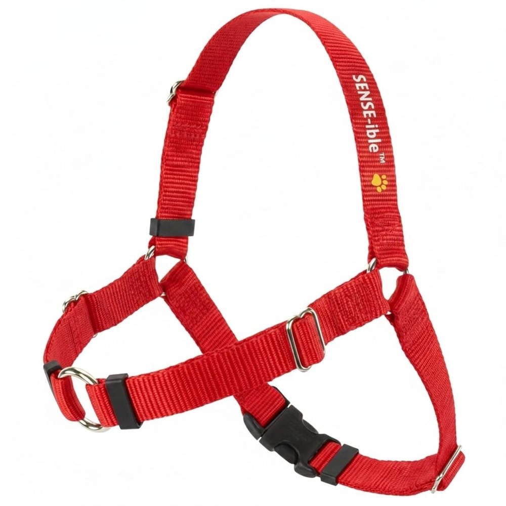 SENSE-ible No-Pull Dog Harness - Red Small