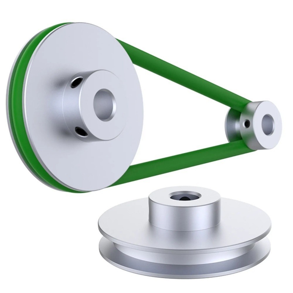 Aluminum Pulleys Easy Installation Versatile Applications Fixing Grub Screws