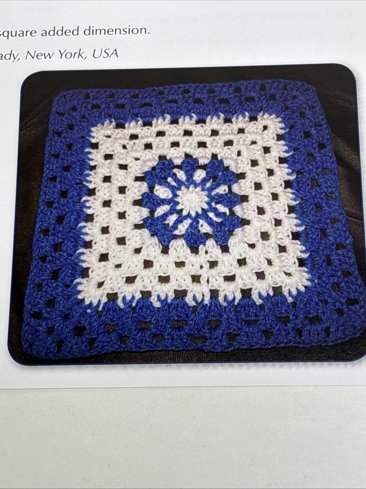 Anne's Square Crochet Pattern Card Page
