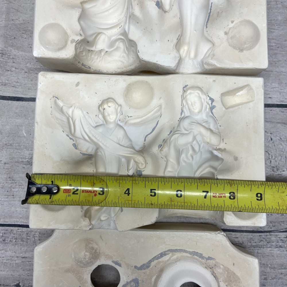Atlantic Mold Ceramic Casting Mold Angels Nativity A-40