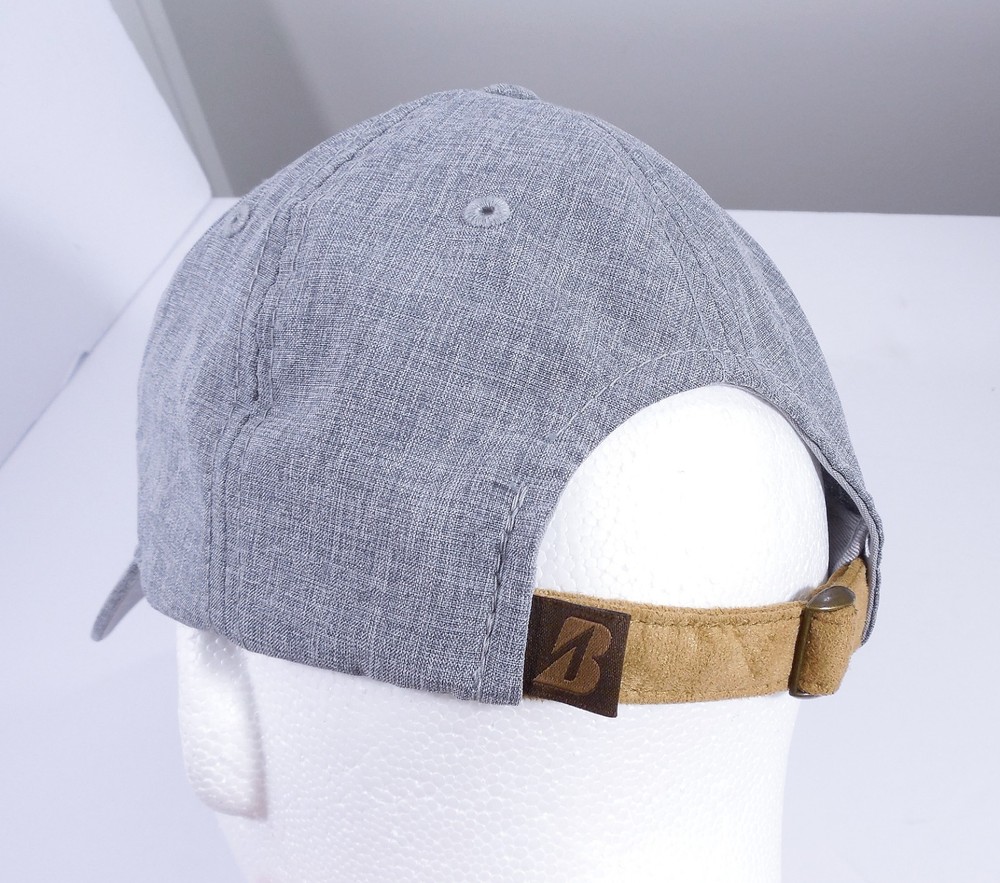 Very Clean! Bridgestone Strapback Golf Cap Hat Gray