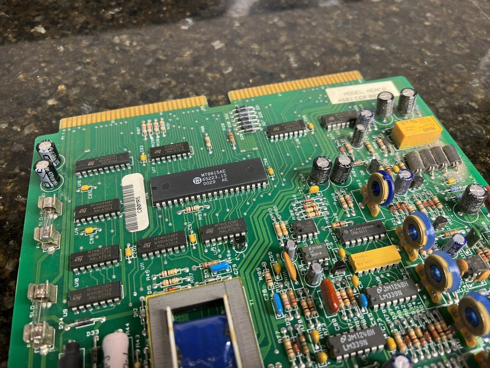 Bogen Multicom 2000 Analog Card MCACB Intercom System Used AS IS #1