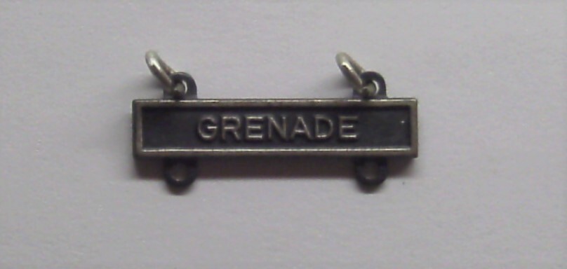 U. S. Army Basic Qualification Badge GRENADE Bar