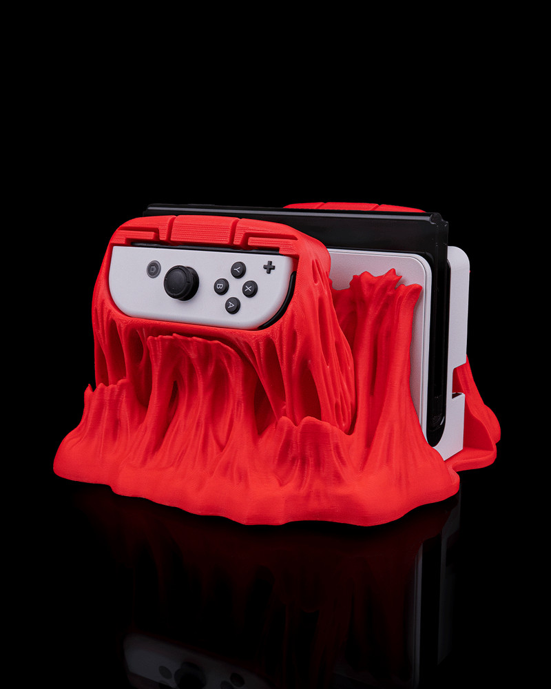 Chew It Nintendo Switch Dock Cover & Controller Holder – 3D Printed Sci-Fi