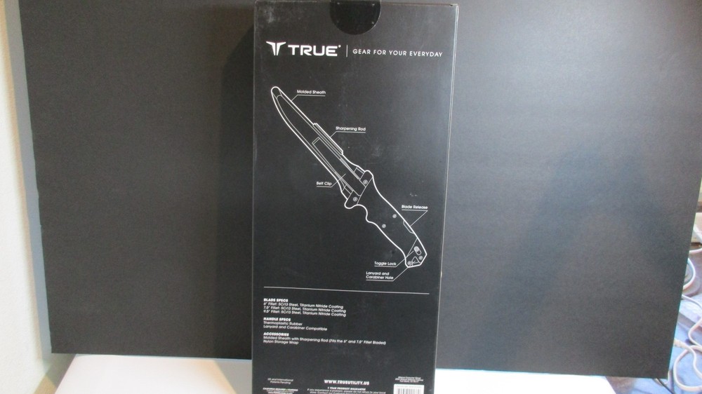 True Fish Fillet Kit multiple Blades and Case