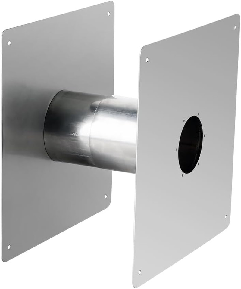 3.15" Stainless Steel Vent Wall Thimble for Indoor Gas Tankless Water Heater