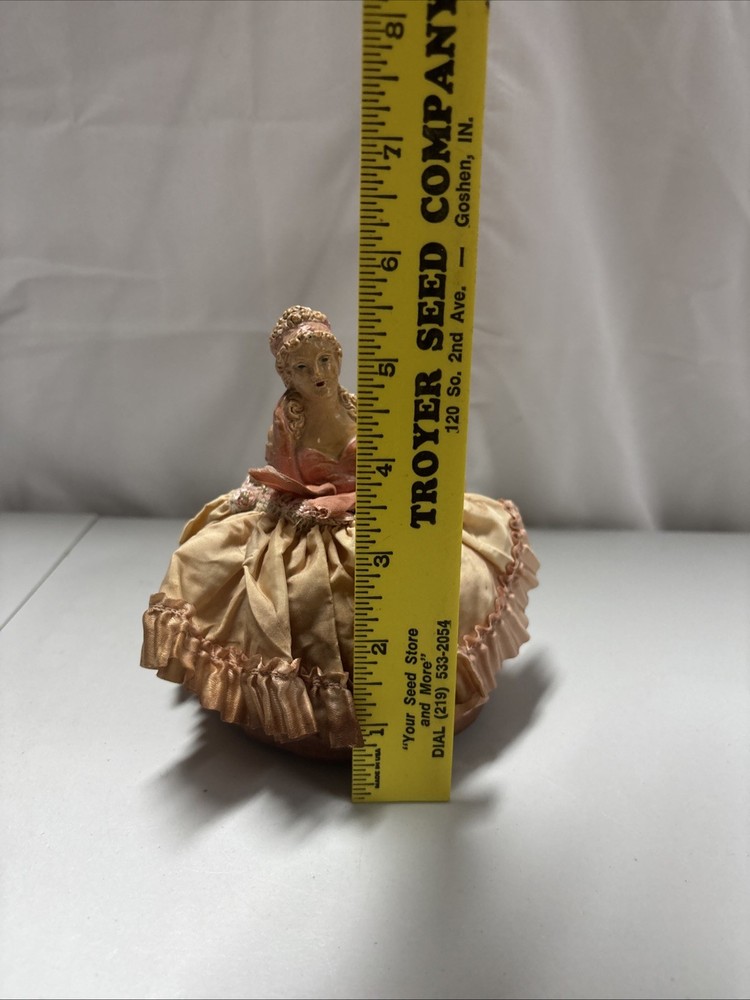 vintage half doll pin cushion