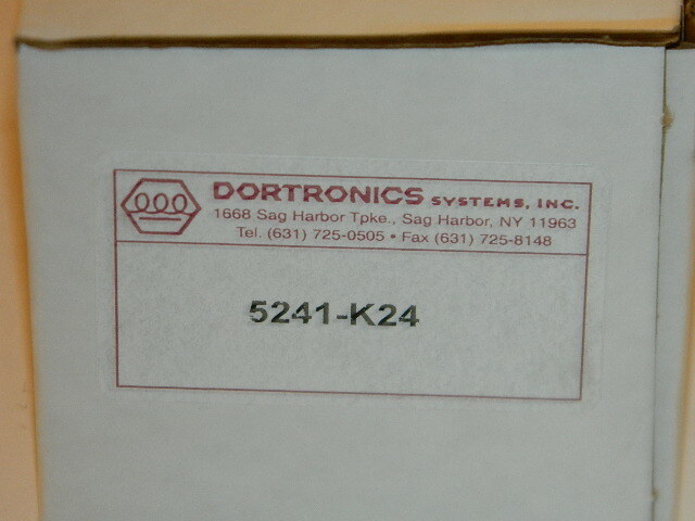 NEW DORTRONICS 5241-K24 KEY SWITCH MAINTAIN KEY