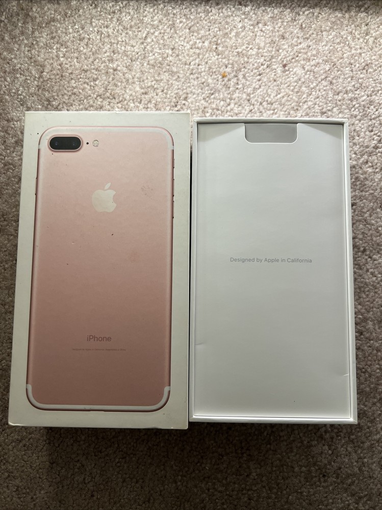 iphone 7 plus empty box