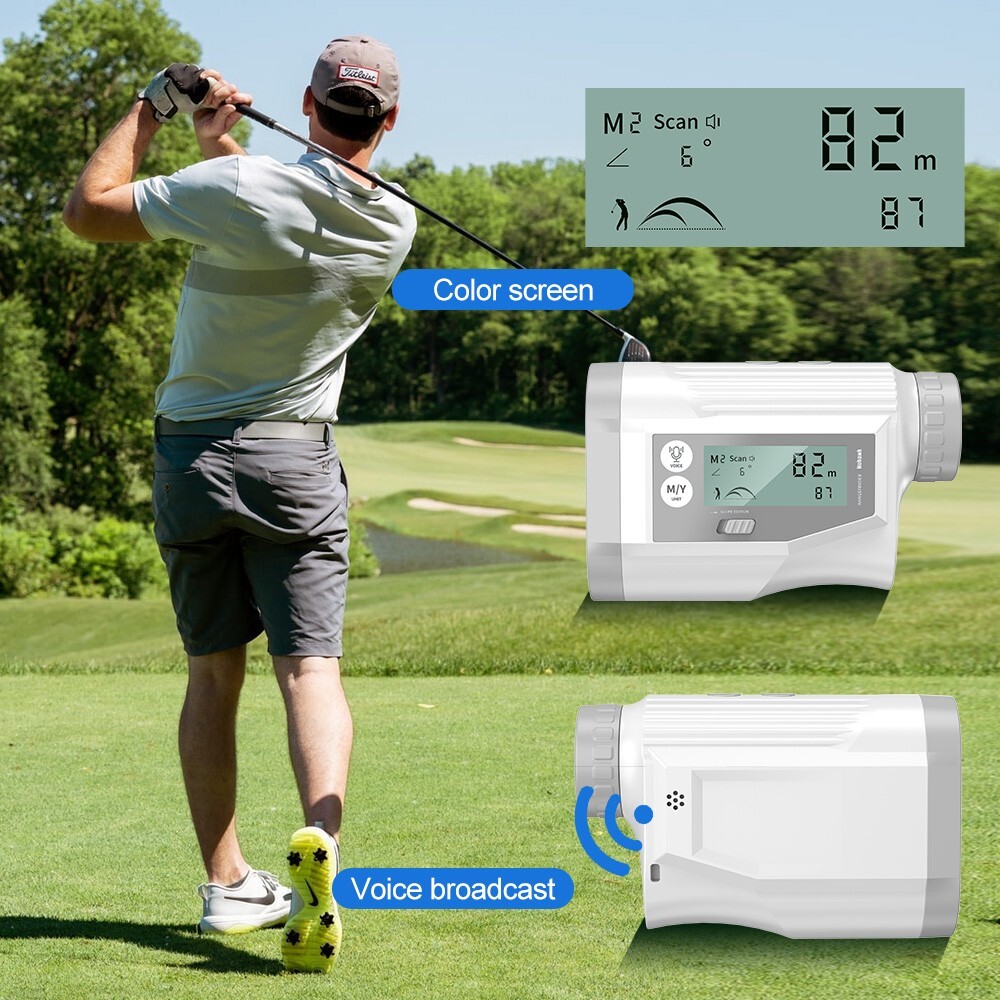 Golf Rangefinder with Slope, screen, Pin Lock Vibration