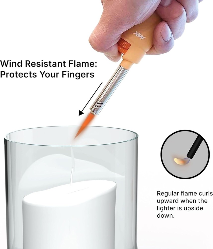 5-PACK MK Lighter Range Series, Pastel Set, Windproof (00841)