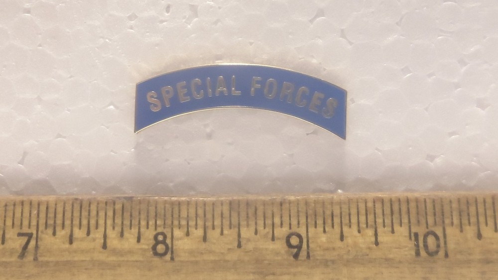 Special Forces Tab Pin