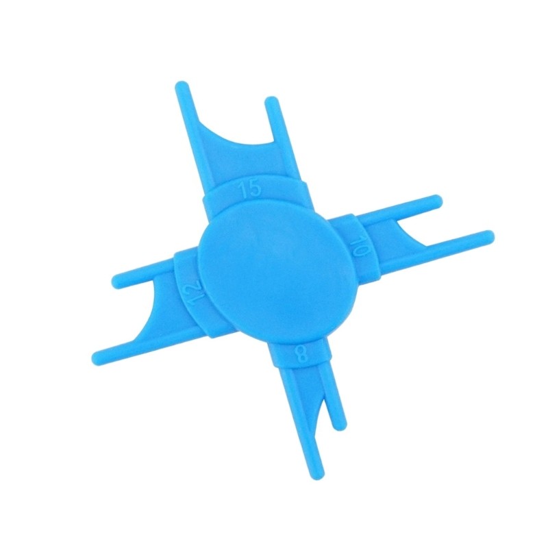 Knotter Puller Line Tool Multifunction 8/10/12/15mm Sizer Hiar Rig Tackle