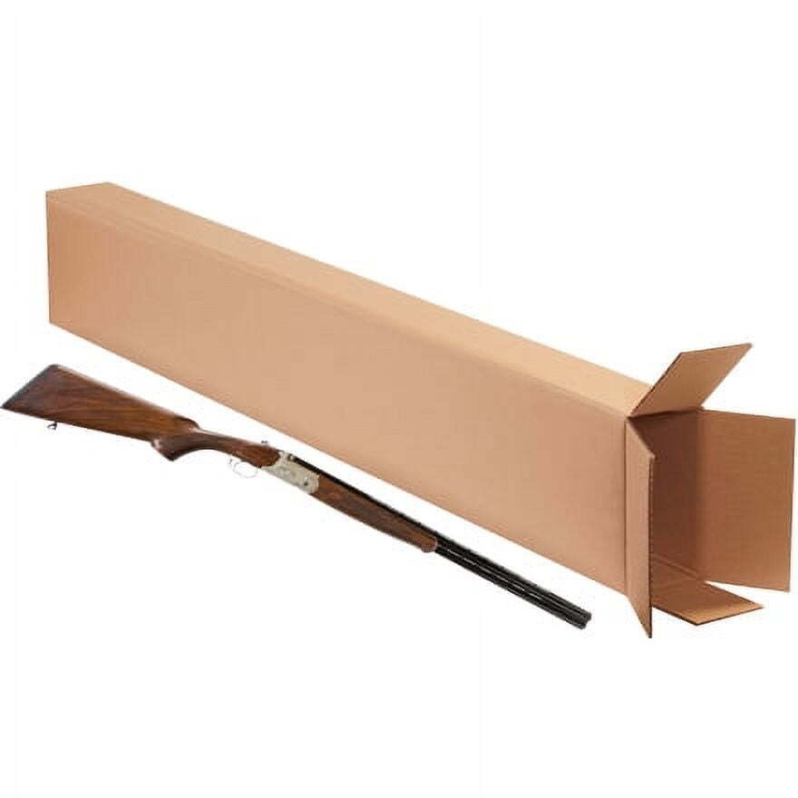 15 Boxes 8x4x46" Side Loading Shipping Boxes Brown Packing Cartons