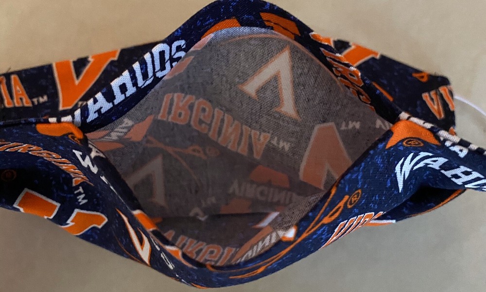 Virginia Cavaliers Face Masks.
