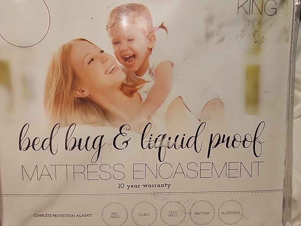 Bed Bug And Liquid Proof King Mattress Encasement