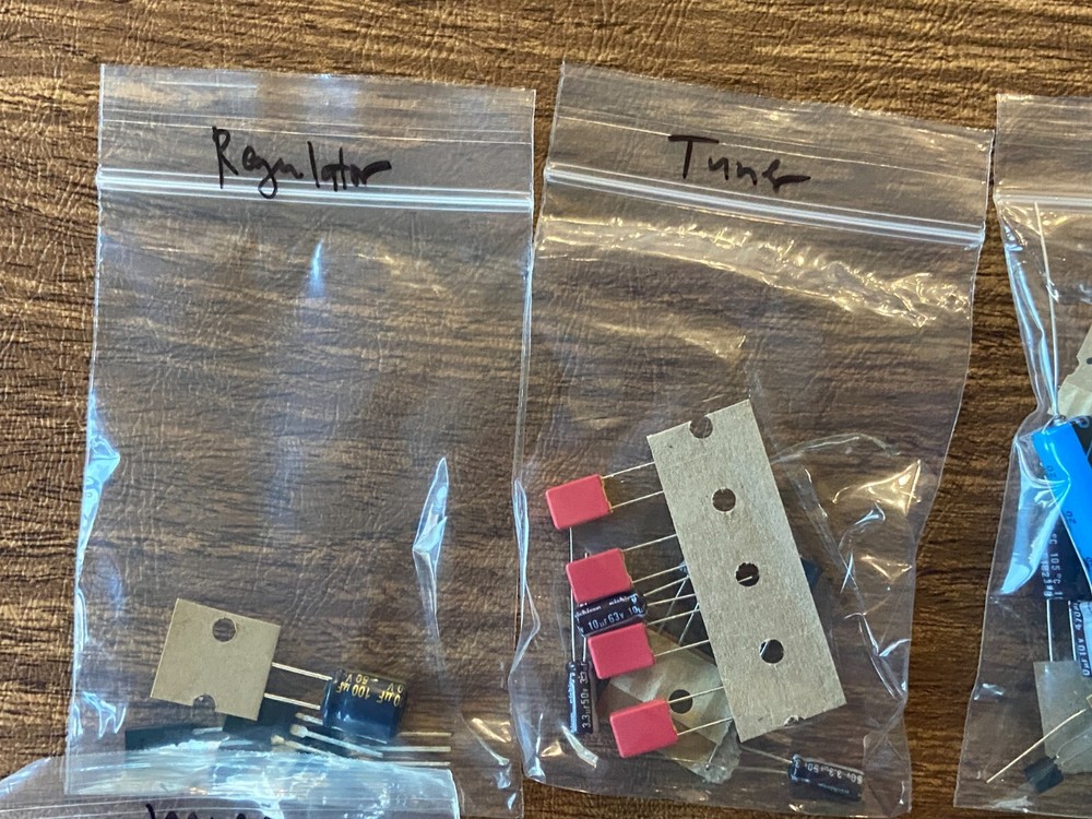 McIntosh MAC1900 Recap Kit w/ Instructions Receiver Rebuild Set COMPLETE