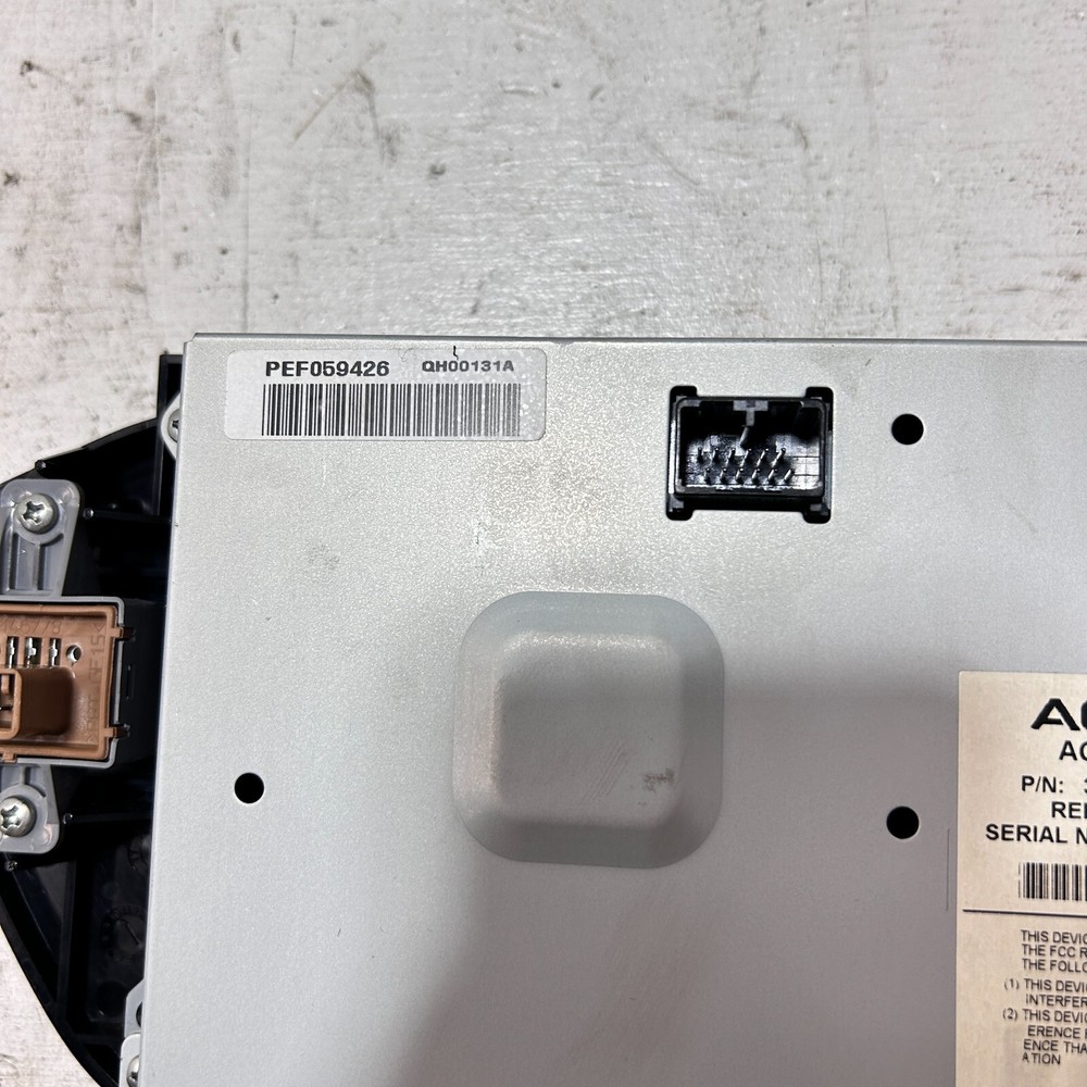 2019 2020 Acura TLX Display Screen Dashboard Dash Information Navigation OEM