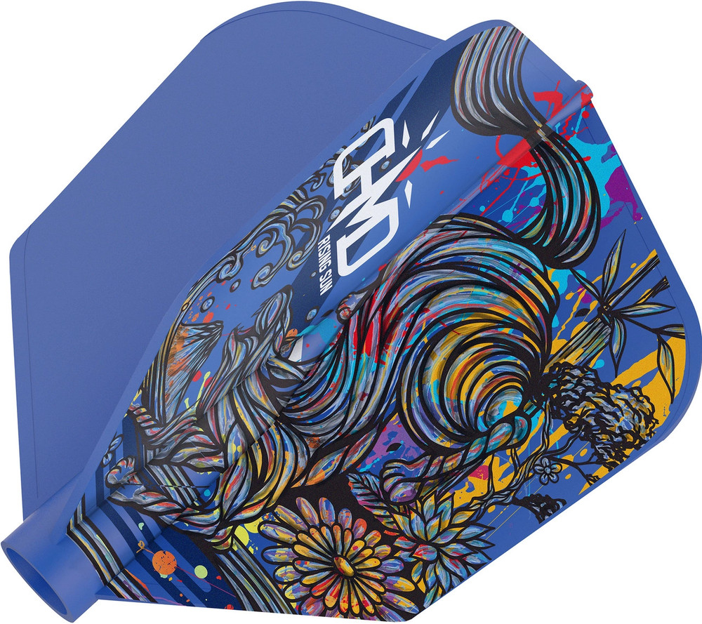 Target 8 Flight Haruki Muramatsu Shape No. 6 - Blue/White