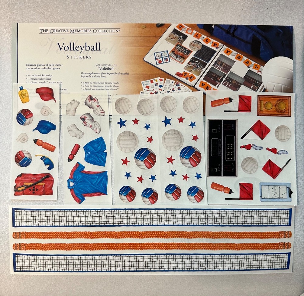 CM Volleyball Stickers pack